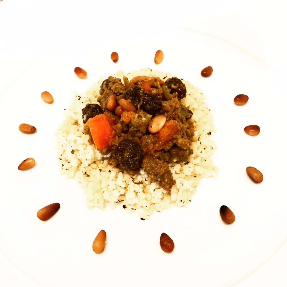 Helens Moroccan Spiced Mince With Lemon Mint Couscous Recipe